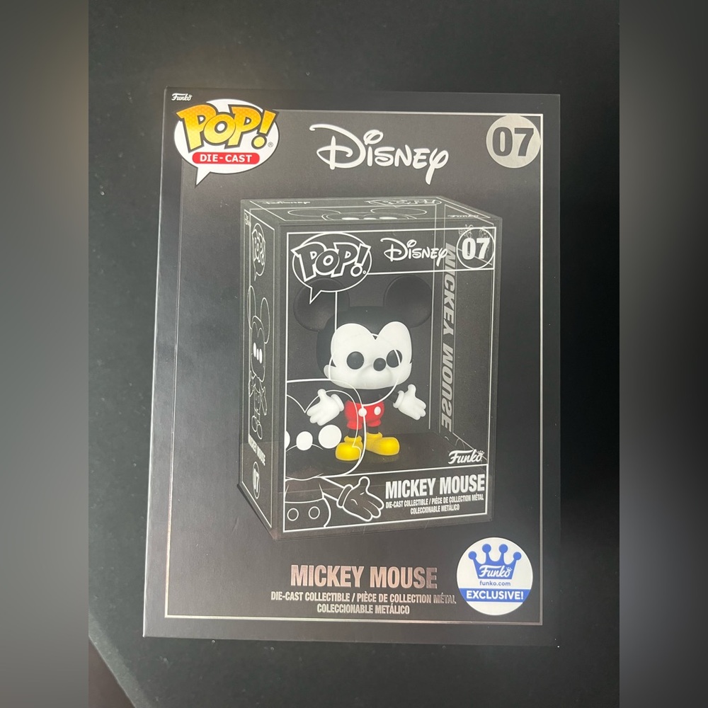 Funko Pop! Diecast: Disney - Mickey Mouse - Funko (Exclusive) #07